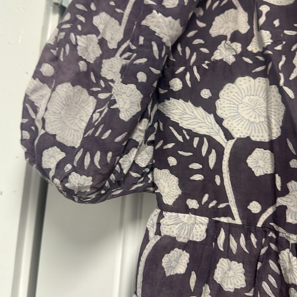 Elegant Black and White Floral Dress OLIPHANT - Size Medium - NWOT - Maxi - Picture 4 of 5
